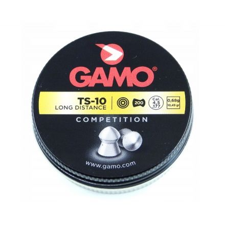 Пули Gamo TS-10 4,5 мм, 0,68 грамм, 200 штук