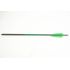 Стрела арбалетная карбоновая Centershot Toxic Carbon 16" Half Moon Nock