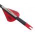 Стрела лучная карбоновая Centershot Fury Hunter 400, Blazer 2"